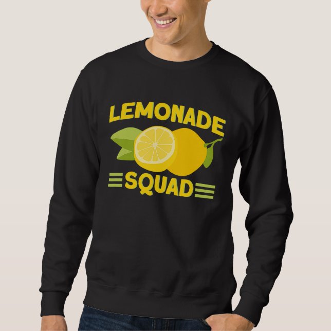 Moletom Lemonade Stand Squad Lemon Juice Business Lemon Ci (Frente)