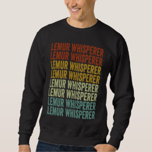 Moletom Lêmure Murmurador Lêmure Lêmure de cauda anelada