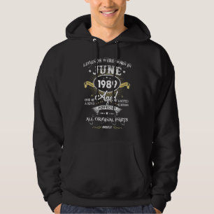 Moletom Lendas Foram Nasceres Em Junho De 1989 33º Anivers