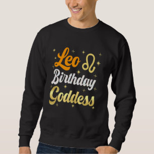 Moletom Leo Birthday Deusa Para Mulheres Queens Leo Estaçã