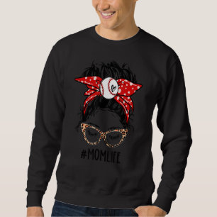 Moletom Leopard T Ball Mãe A Vida Mensageira Dia do Jogo M