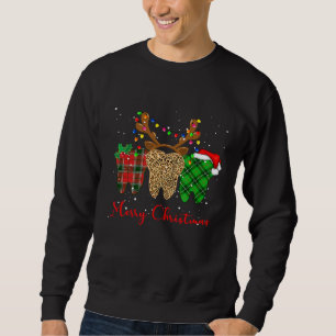 Moletom Leopardo Buffalo Xadrez Dentes de Natal Denti