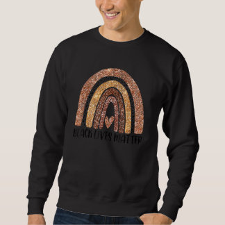 Moletom Leopardo Rainbow African American Women Melanin Bl