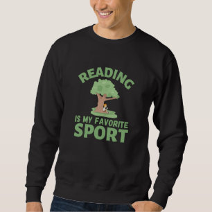 Moletom Ler É Meu Esporte Favorito Que Criança Lê Um Livro