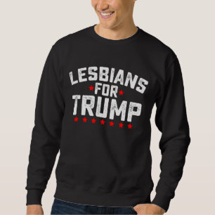 Moletom Lésbicas Pelo Trump Eleição Presidencial LGBTQ