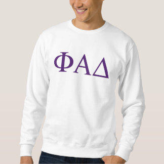 Moletom Letras Gregas Phi Alpha Delta