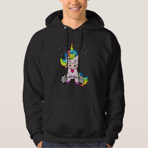Moletom Levantamento de Peso do Workout de Gym Unicorn