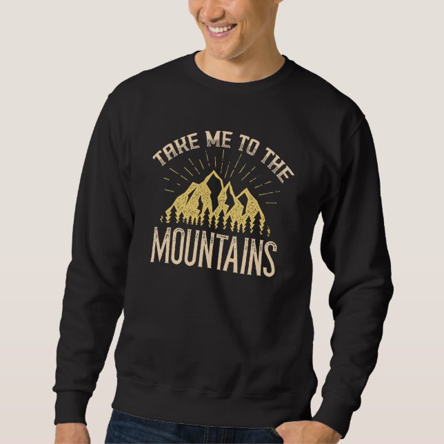 Moletom Leve-Me Às Montanhas (Frente)