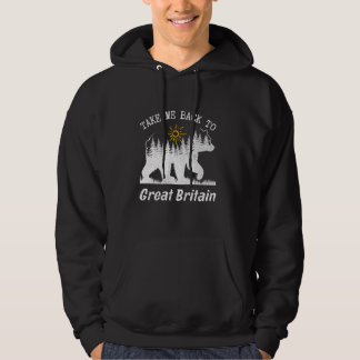 Moletom Levem-Me De Volta À Férias De Vintage Na Grã-Breta