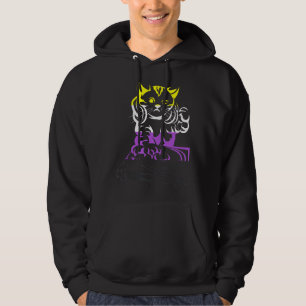 Moletom Lgbt Cat Dj Música Terceiro Sexo Orgulho Não B