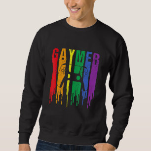Moletom Lgbt Gamer Gaymer Orgulho gay Rainbow Gamepad Lgbt