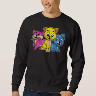 Moletom Lgbt Gatos Animais Cujos Gatos Pan Orgulho Bandeir
