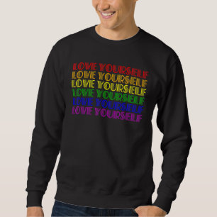 Moletom Lgbt Pride Ame-Se Gay Suporte Lésbico Rainb