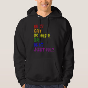 Moletom Lgbt Pride Rainbow É Gay Aqui Ou É Apenas