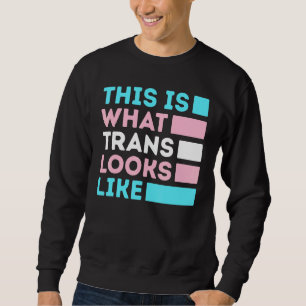 Moletom Lgbt Pride Transgender Rainbow Isto É O Trans.