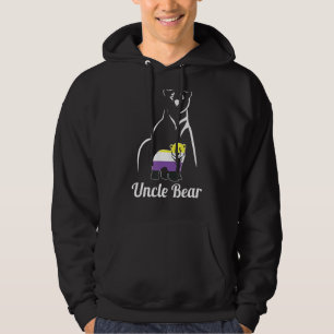 Moletom Lgbt Tio Bear Não Binário Enby Orgulho Não Binário