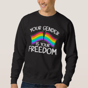Moletom Lgbtq Defensor Da Igualdade De Gênero Parada Do Or