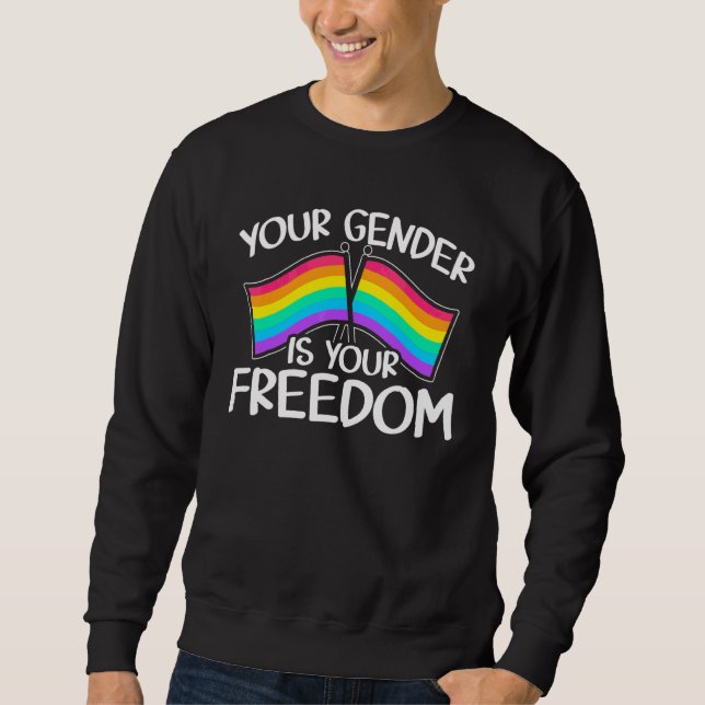 Moletom Lgbtq Defensor Da Igualdade De Gênero Parada Do Or (Frente)