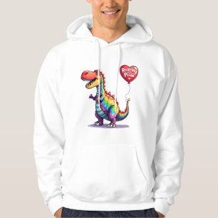 Moletom LGBTQ Dino Roaring Com Orgulho