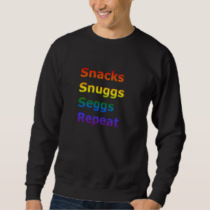 Moletom LGBTQ Rainbow Ombre PRIDE - Snacks Segmentos Snugg