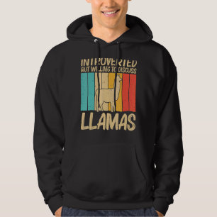 Moletom Lhama Para Homens Mulheres Lhama Fazenda Animal 2