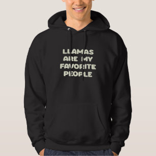 Moletom Lhamas São Minhas Pessoas Favoritas De Lama