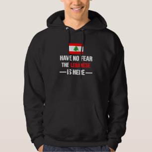 Moletom Libaneses Estão Aqui No Líbano Unisex M