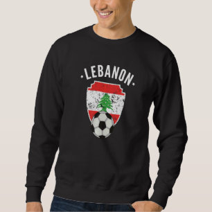 Moletom Líbano Futebol Líbano Bandeira Orgulho Libanês