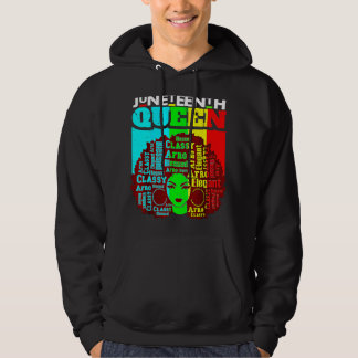 Moletom Liberdade Décima Junta Rainha Afro Melanina Negra 