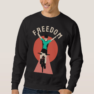 Moletom Liberdade do estilo retrô ganhador
