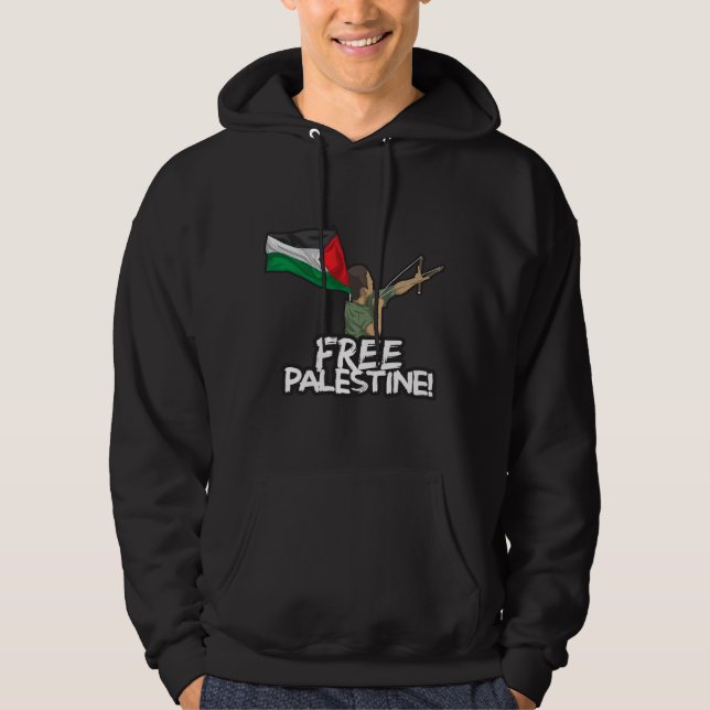 Moletom Liberdade dos palestinos palestinos da Resistência (Frente)
