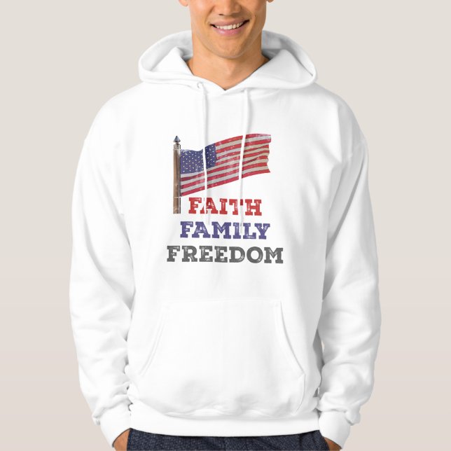 Moletom Liberdade familiar justa (Frente)