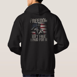 Moletom Liberdade não é grátis Eu paguei por isso militar 