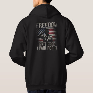 Moletom Liberdade não é grátis Eu paguei por isso militar