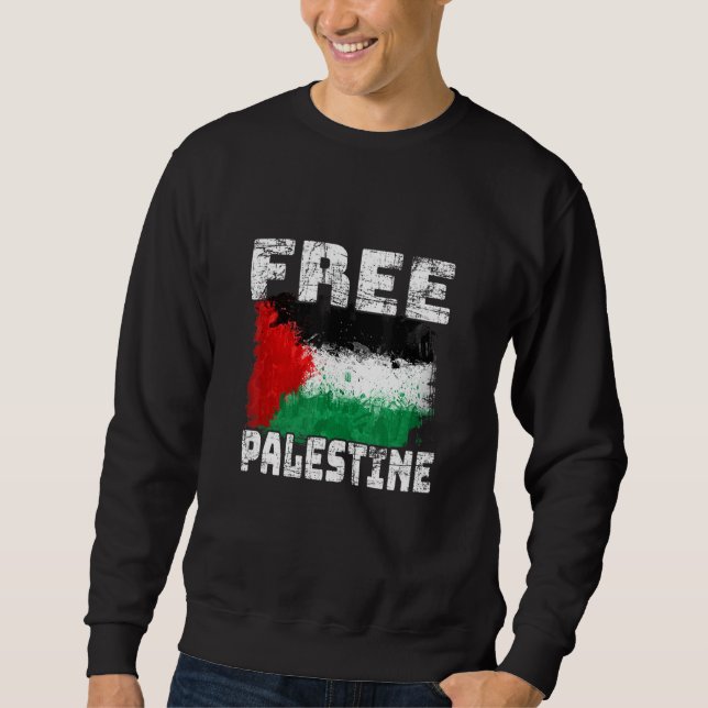 Moletom Liberdade Palestina Liberdade Gaza Gaza Palestina  (Frente)
