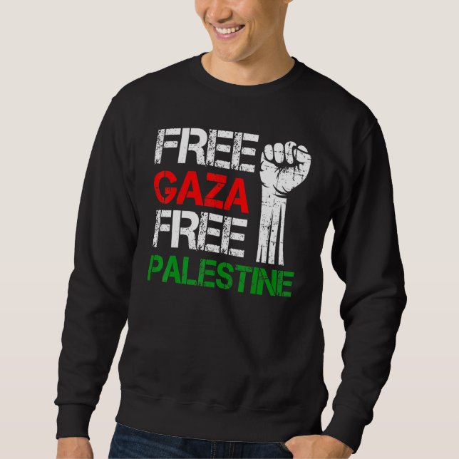 Moletom Liberdade para Gaza Palestina (Frente)