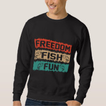Liberdade Peixe Diversão Design Rústico