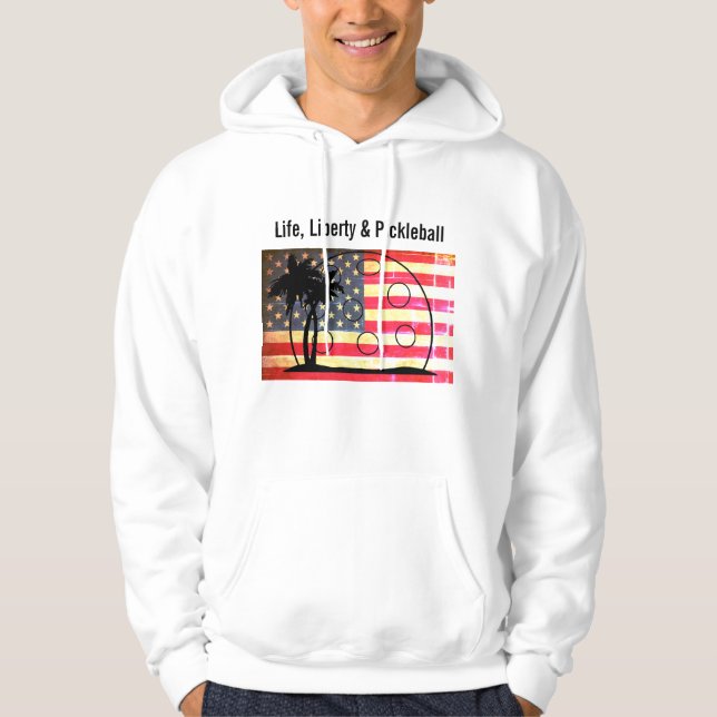 Moletom Libertação da Vida e Cobrança Engraçado Hoodie Pat (Frente)
