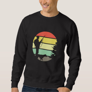 Moletom Licença De Caça Retro Sunset Hunter Com Caça D