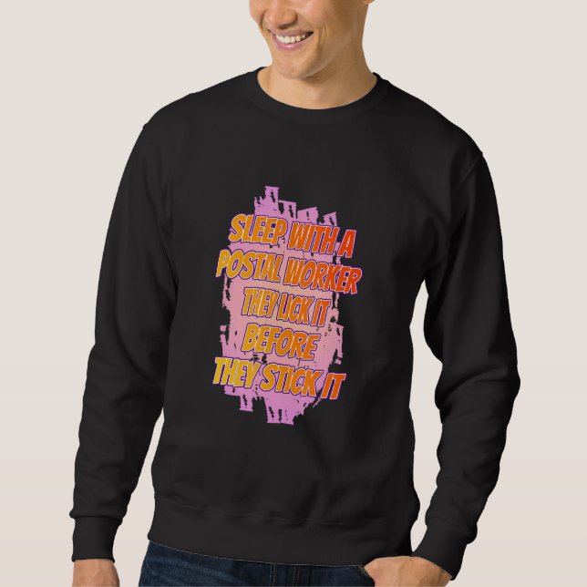 Moletom Lick It Before Stick Postal Parcel Sarcastic Humo (Frente)