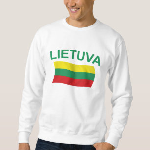 Moletom Lietuva (Lithuania) litros verdes