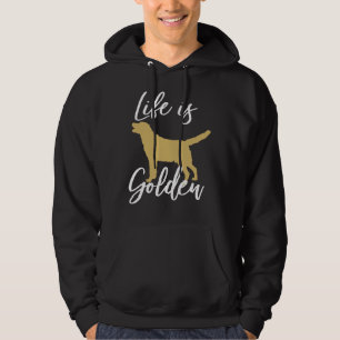 Moletom Life Is Golden Retriever Dog Fan Owner Cute