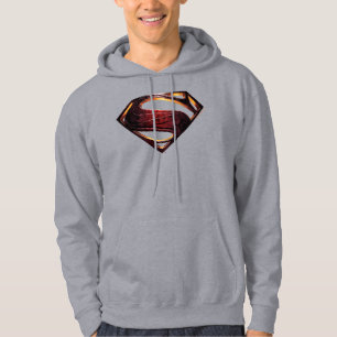 Moletom Liga da Justiça Símbolo metálico-superman
