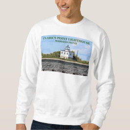 Moletom Lighthouse de Clark, Massachusetts Sweatshirt
