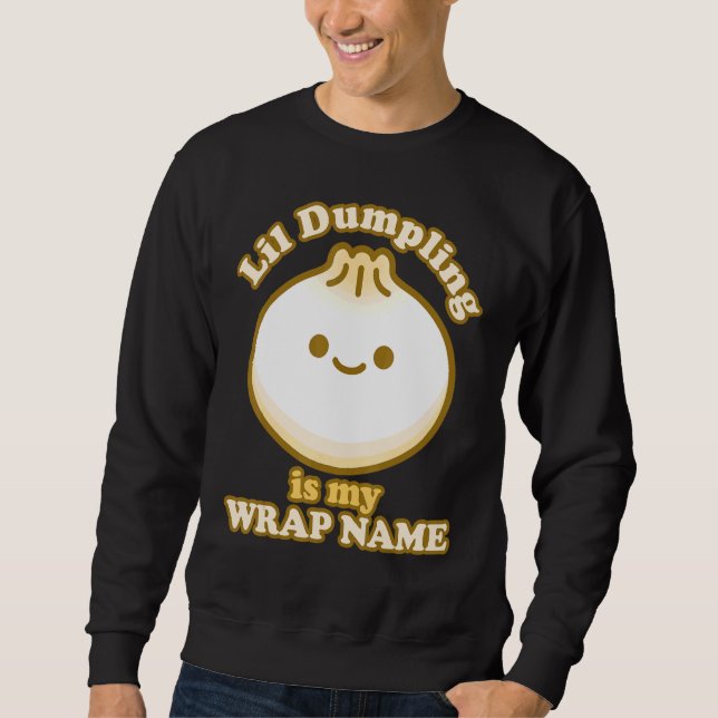 Moletom Lil Dumpling Asian Dim Sum Piada Lover (Frente)