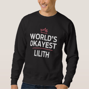 Moletom LILITH Mais ou Menos do Mundo Personalizado Divert