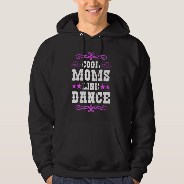 Moletom Line Dance Mãe Dançante Dançando Linedance Linedan (Frente)