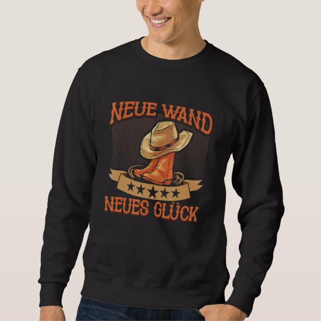 Moletom Line Dance New Wall Nova Felicidade Western Line D (Frente)