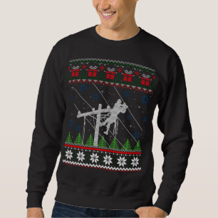 Moletom Lineman Ugly Christmas Sweater