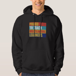 Moletom Língua linguista do professor multilíngue ESOL ESL